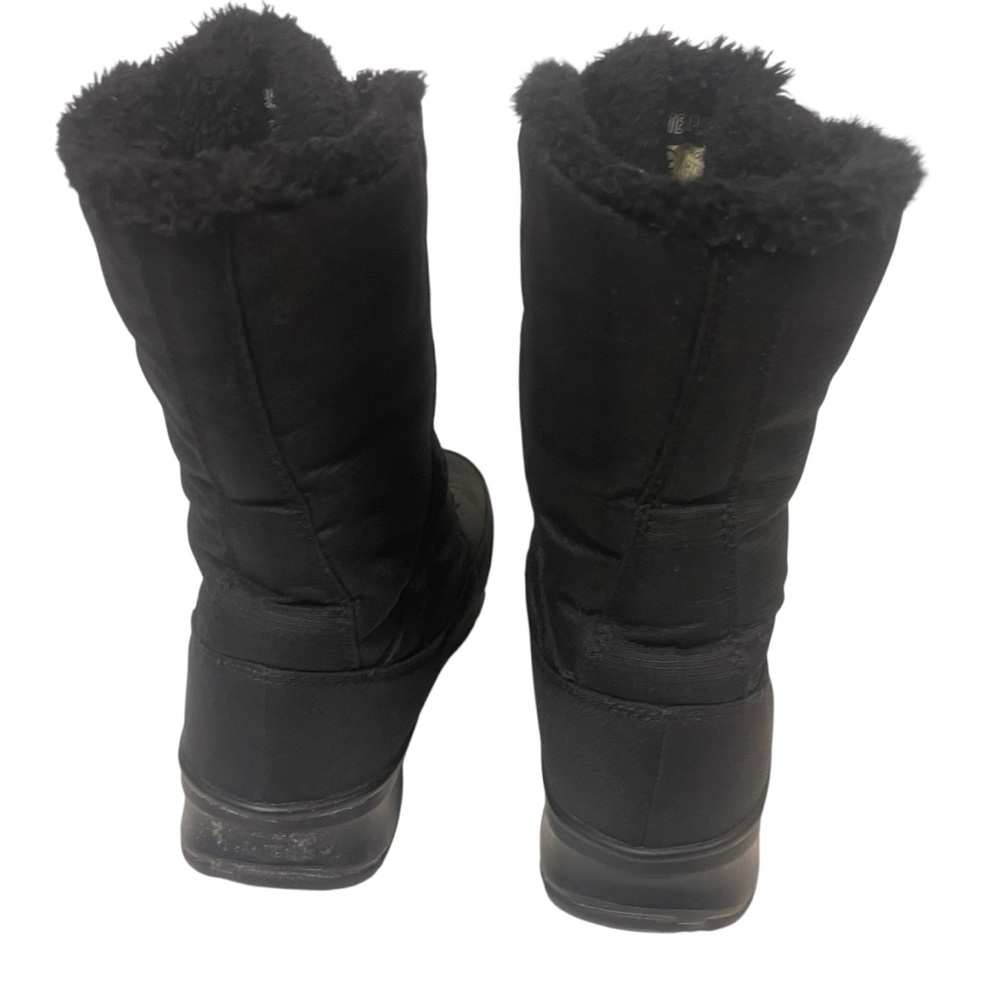 Kamik Brooklyn Women's Black and Pink Winter Boots - Picture 5 of 7